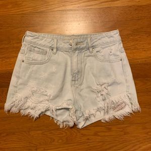 High waisted shorts